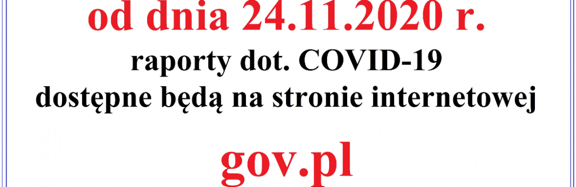 Raport zakażeń koronawirusem (SARS-CoV-2)- dane Ministerstwa Zdrowia