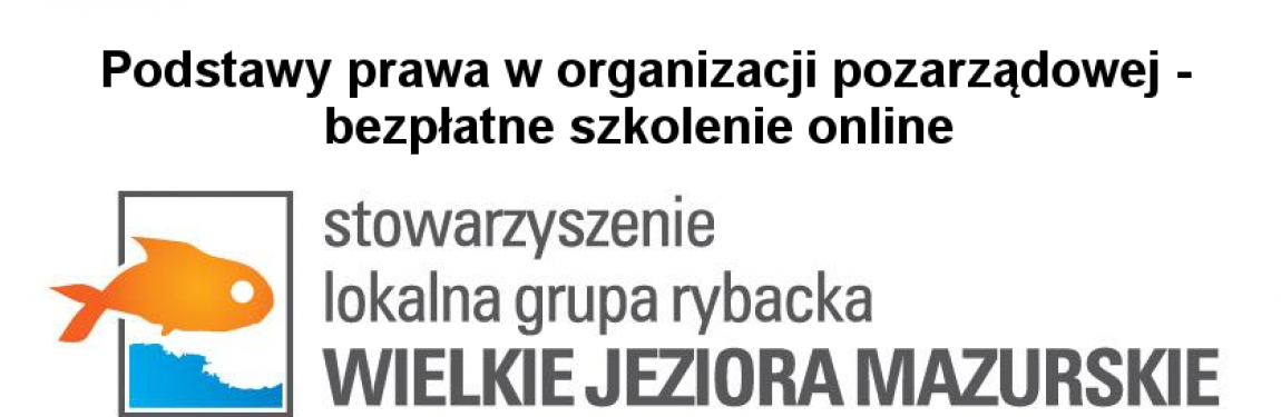 Bezpłatne szkolenie online - podstawy prawa w organizacji pozarządowej 