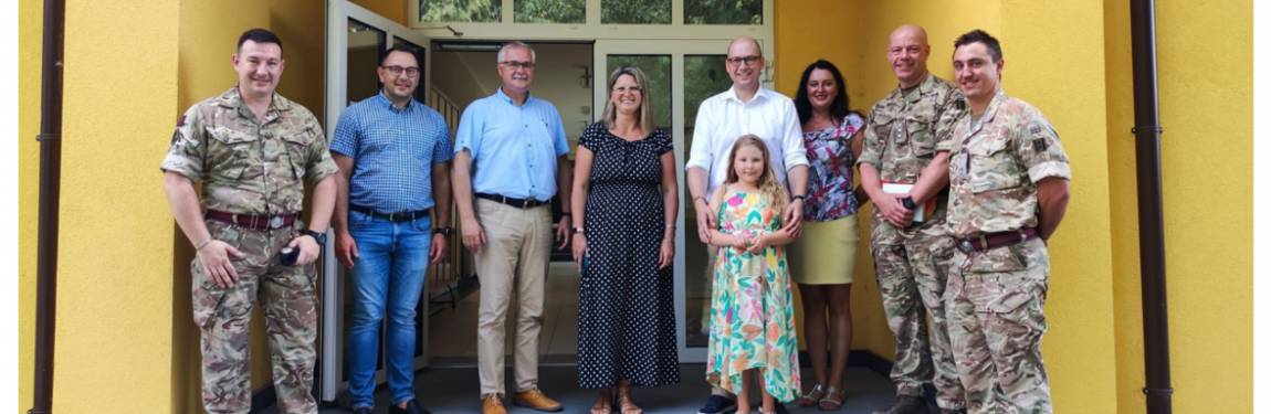 Brytyjska pomoc w Specjalnym Ośrodku Szkolno-Wychowawczym w Łupkach
