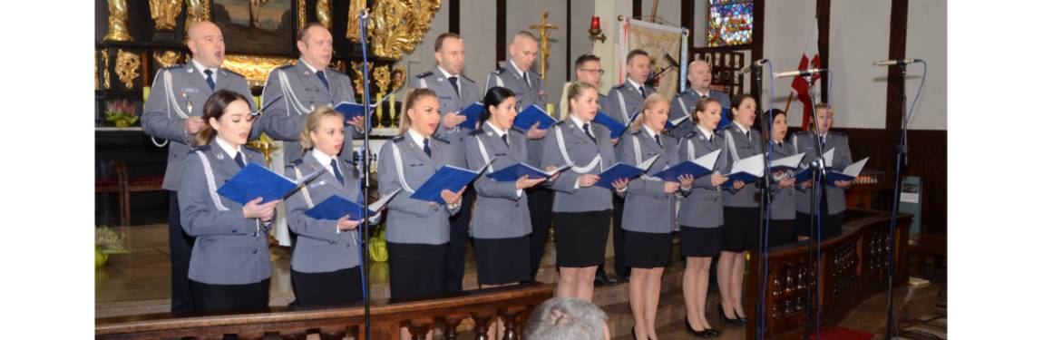 Koncert Chóru Policji Garnizonu Warmińsko-Mazurskiego w Piszu