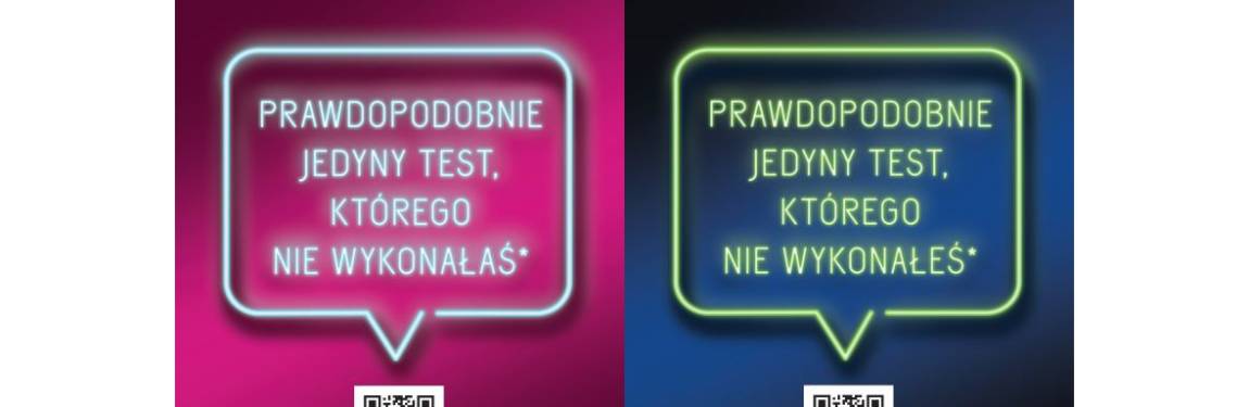 Kampania Społeczna Jedyny Taki test 