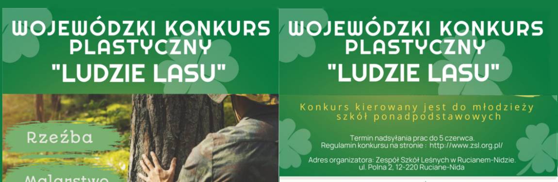 Konkurs plastyczny Ludzie Lasu 