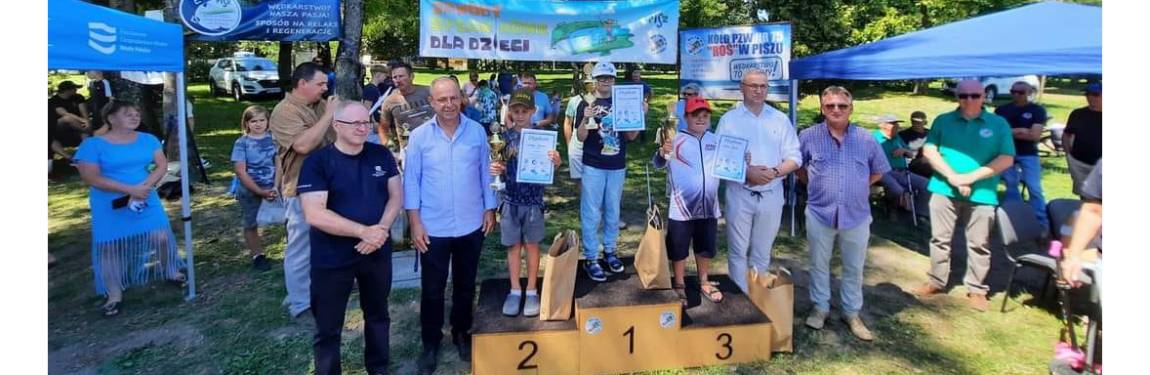 Zawody spławikowe dla dzieci w Piszu