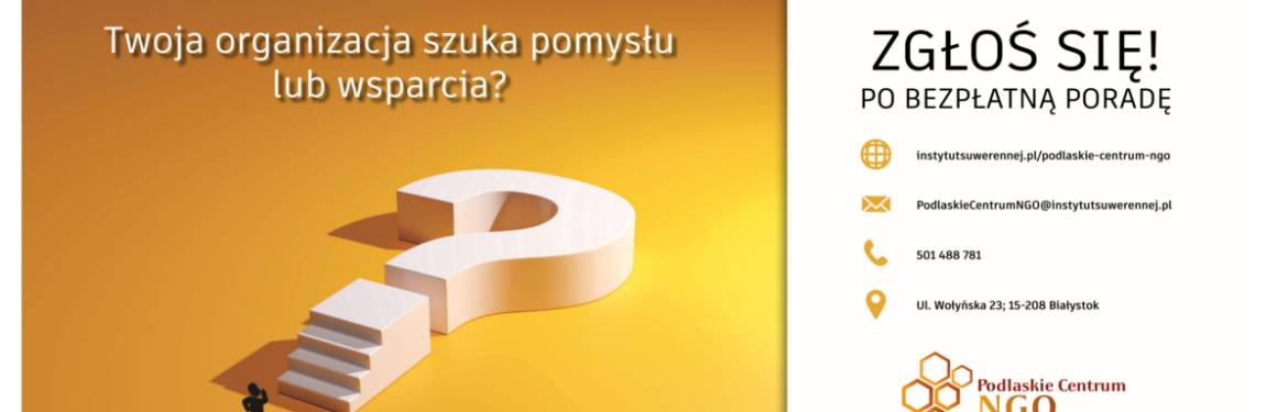Bezpłatne porady dla organizacji pozarządowych