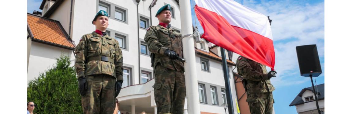 Obchody święta Wojska Polskiego w Orzyszu 