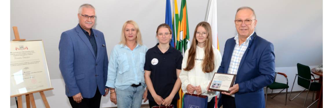 Podziękowania za wsparcie uczestnictwa w mistrzostwach świata w klasie cadet