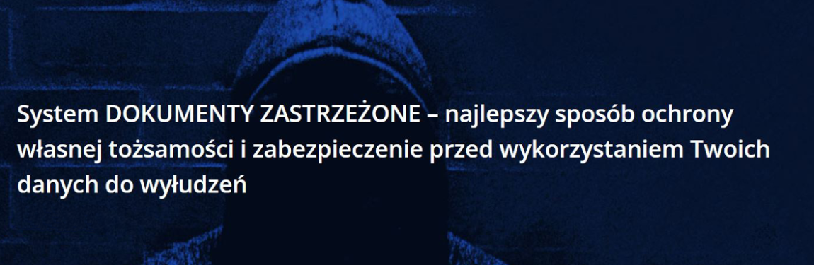 Utracone dokumenty należy najpierw zastrzec w banku 