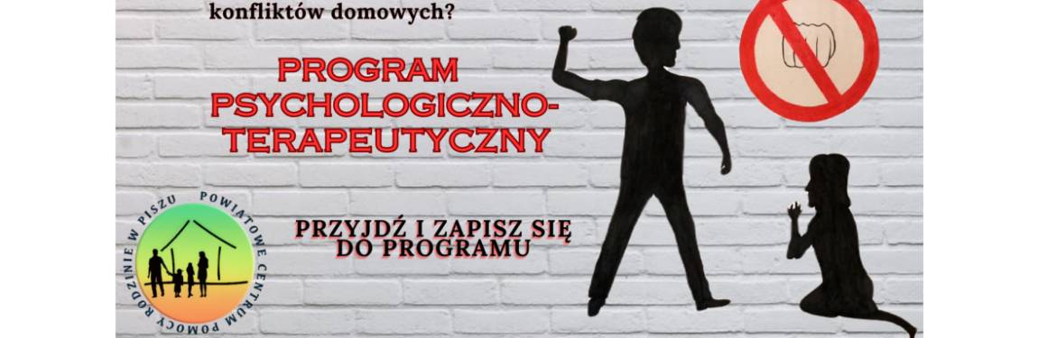 NABÓR UCZESTNIKÓW DO PROGRAMU PSYCHOLOGICZNO – TERAPEUTYCZNEGO EDYCJA 2024