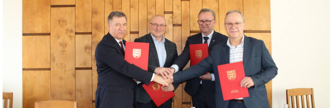 Podpisanie listu intencyjnego na rzecz budowy trasy rowerowej
