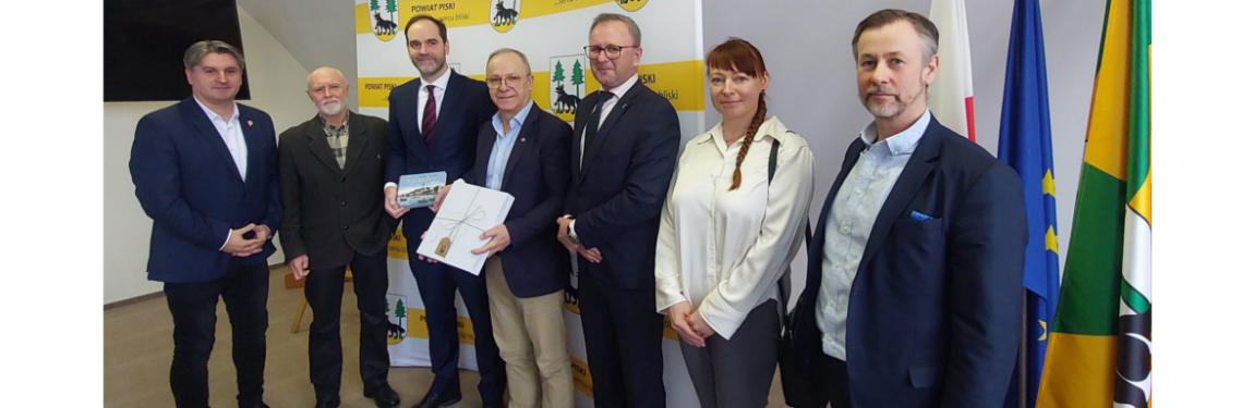 WICEMINISTER ROZWOJU I TECHNOLOGII Z WIZYTĄ W POWIECIE PISKIM