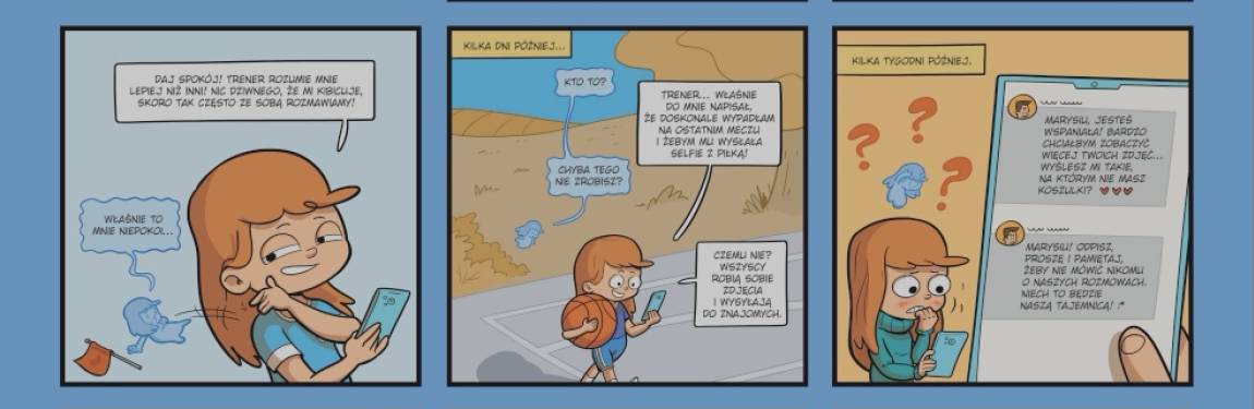 Komiks, dziecko, rodzice