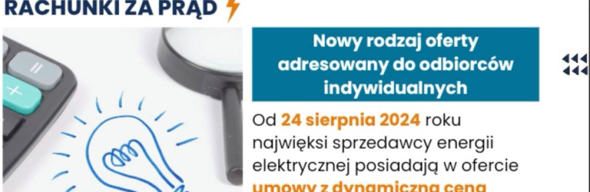 Ogłoszenie, grafika, energia elektryczna