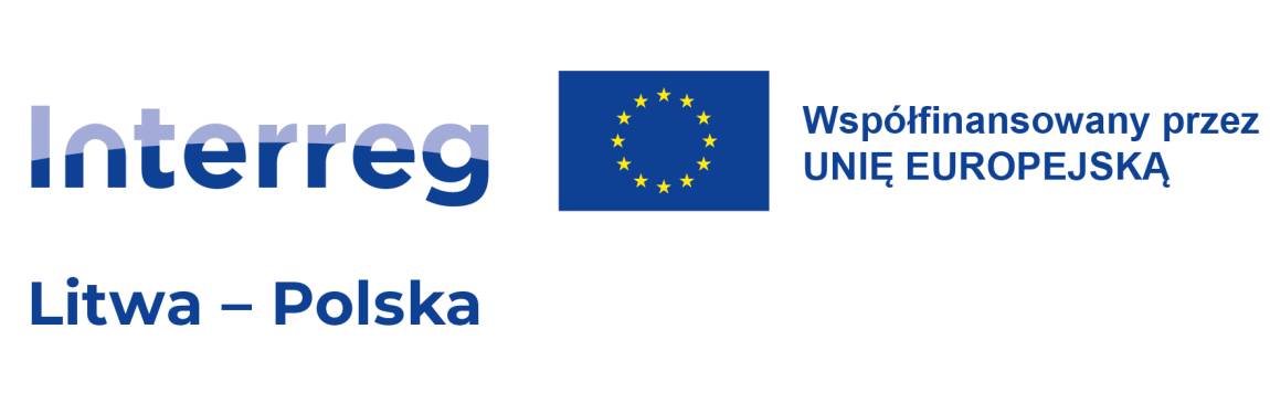logotypy Interreg i UE