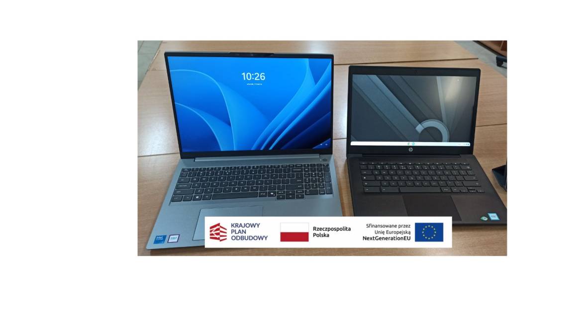 Laptopt, cyfryzacja, szkoły