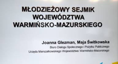 prezentacja - Młodzieżowy Sejmik