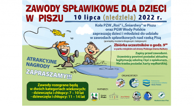 Zawody spławikowe dla dzieci i młodzieży 10 lipca 2022