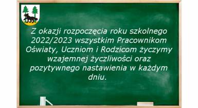 Inauguracja roku szkolnego 2022/2023