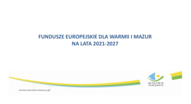 Nabór organizacji do Komitetu Monitorującego program FE WM 2021-2027