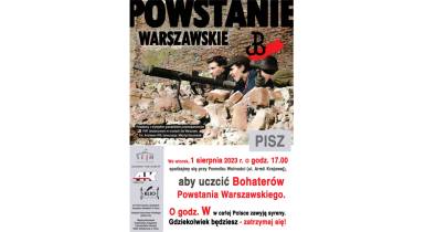 Powstanie Warszawskie spotkanie dla uczczenia pamięci bohaterów 