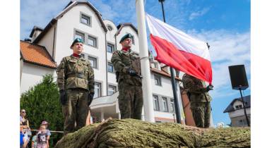 Obchody święta Wojska Polskiego w Orzyszu 