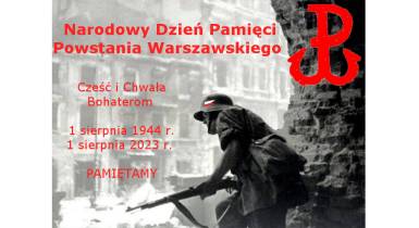 Narodowy Dzień Pamięci Powstania Warszawskiego 