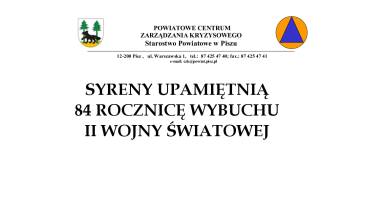 1 września 84 rocznica wybuchu 2 wojny światowej 