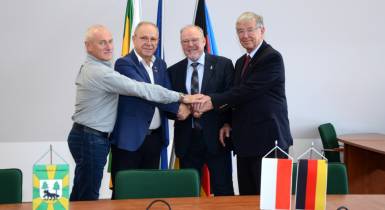 Wizyta partnerów z niemieckiego samorządu Schleswig-Flensburg w Powiecie Piskim 