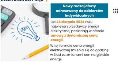 Ogłoszenie, grafika, energia elektryczna