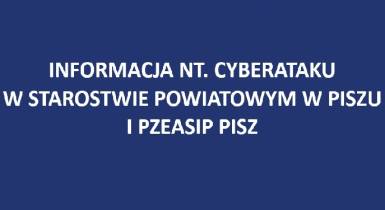 INFORMACJA NT. CYBERATAKU 