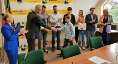 Sportowcy, nagrody, uroczystość