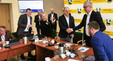 Starosta Powiat Pisz, sesja, radni