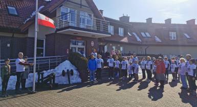 Tropem Wilczym, flaga, otwarcie biegu