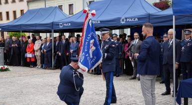 Standar, Policja, Pisz, Uroczystość