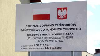 Przebudowa ul. Słonecznej w Piszu 
