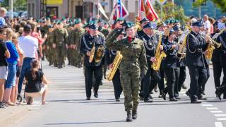 Obchody święta Wojska Polskiego w Orzyszu 