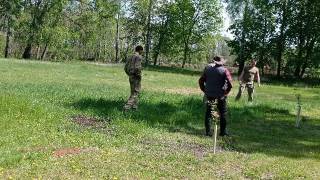 Żołnierze sił NATO stacjonujący w Bemowie Piskim pomagają w SOSW Łupki