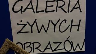 Galeria żywych obrazów w ZSO w Orzyszu 